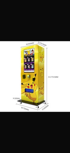 Vending machine with card - vending,