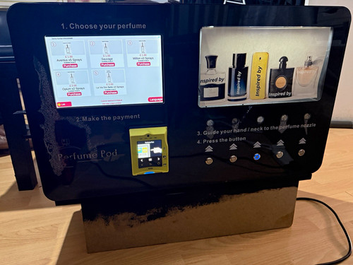 Bnf perfume vending machine - bnf,
