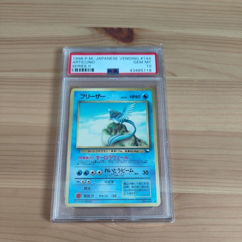 Psa10 articuno 144 vending - articuno, #144