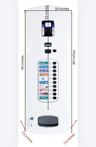 Vending machine with card - machine,