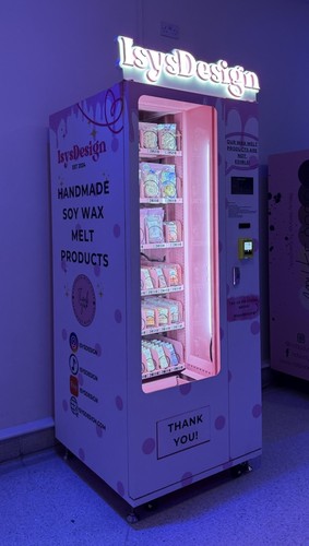 Vending machine slimline card - machine,