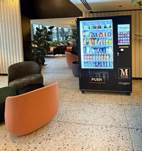 Brand new vending machine with - new,